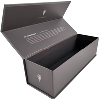 Boîte cadeau rigide magnétique de luxe de grande taille, écologique, fabriquée à la main, de haute qualité, pour les produits électroniques intelligents, personnalisée pour les cheveux