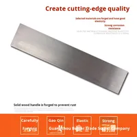 Lame en acier inoxydable de qualité industrielle Atomiseur de mastic pour voiture Couteau à gratter Feuille de fer Planche à mastic Lame de lissage pour peinture en aérosol