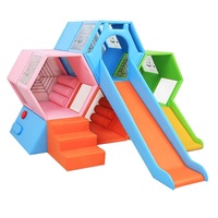 Tobogán de Plástico para Juegos Infantiles Honeycomb Soft Play - Equipo Educativo para Jardín de Infancia con Tamaño Personalizable para Niños