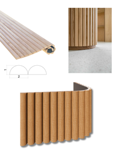 Decorative Solid Wood Waterproof Moisture-Proof Minimalist Panels for Modern Hotel & Mall Use - Product Image 5