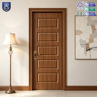 Portes intérieures en WPC insonorisées et anti-termites, design moderne, étanches, pour villas et écoles – Prix de gros usine