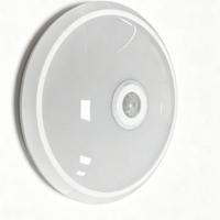 Lampe LED à détecteur de mouvement PIR 12W 360 degrés 6m 110-240VAC Batterie rechargeable d'urgence 3H pour couloir et cage d'escalier