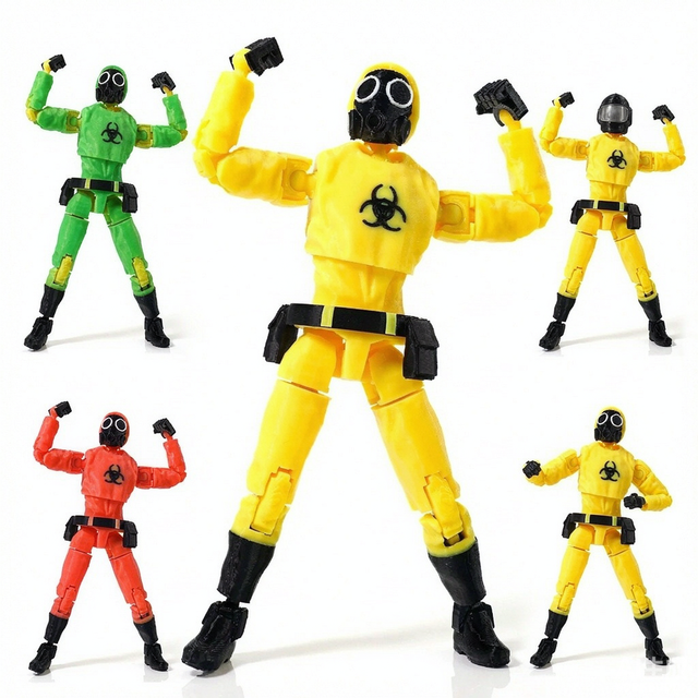 Biohazard Vanguard FDM 3D Printed Articulated Action Figure Full Joint Movement Collectible Toy OEM ODM Custom Wholesale