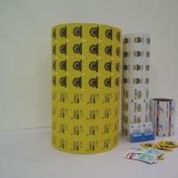 Emballage de laminage jetable, rouleaux de film en mylar imprimé personnalisé, couleur personnalisée, pour tampons d'alcool/coton/tampons