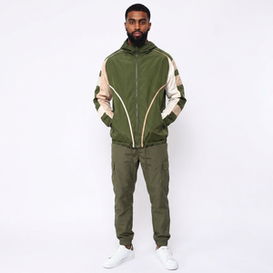 Custom <b>Zip</b> <b>up</b> Stand Collar Vintage Sports Football <b>Jackets</b> Men Soft Shell Lightweight Nylon Track <b>Jacket</b> Windbreaker - Product Image 1