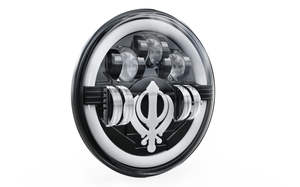 Phares LED de 7 pouces pour <span class=keywords><strong>Mahindra</strong></span> Thar 2010+ Accessoires DRL Clignotants Phare pour <span class=keywords><strong>Jeep</strong></span> Wrangler JK 4x4 Offroad Feux LED - Product Image 3