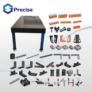 D28 D16 ağır 3D dökme demir modüler kaynak masa yüksek kaliteli çelik aksesuar yeni daha güçlü bayi/distribütör seçimi - Product Image 1