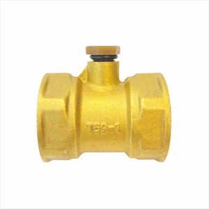 Robinet à bille en laiton Yasuda DN20-25 à filetage interne pour la mesure de température et le contrôle du débit d'eau industrielle - Product Image 2