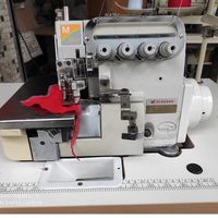 Pegasus M800 haute vitesse quatre fils surjeteuse machine à coudre machine industrielle haute vitesse