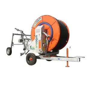 Automatic and angle adjustable sprinkler machines for protecting crops Aquajet 90-300TX