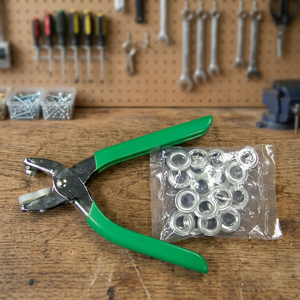 DK-959 Grommet <b>Pliers</b> Kit With 20pcs Grommet | <b>Eyelet</b> <b>Plier</b> Tools - Product Image 5