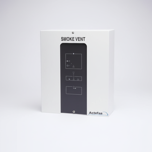 Paneles de control de alarma de incendio con interruptor integrado Actulux 3JW-226455 SVM EI 24V-5A CO + FI (interruptor de fuego blanco y cómodo) - Product Image 1