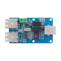 XLW Isolator empat saluran USB HUB, papan pelindung kopling modul isolasi ADUM3160