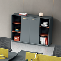 Prix d'usine Bibliothèque en bois moderne de haute qualité Armoire de rangement Boîtes à outils et armoires de rangement Armoire réseau