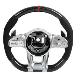 Car Carbon Fiber Steering Wheel Upgrade Fit for W203 Mercedes Benz W203 Steering Wheel Carbon Fiber