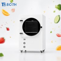 Lyophilisateur sous vide à usage domestique industriel 60kg 70kg à prix HFD-50 lyophilisateur pour le traitement des produits chimiques alimentaires avec plateaux de pompe à vide