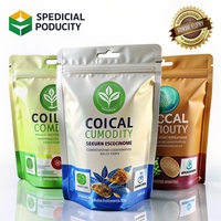 Pochette Doypack Personnalisée avec Logo, Fermeture Ziplock pour Aliments, Vente en Gros, Usine Chine, Sac d'Emballage en Plastique