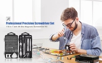 Kit de Herramientas de Reparación Magnéticas Multifuncionales de Precisión 118 en 1 con 98 Puntas para Teléfono, Computadora, Reloj, Laptop y Electrónica de Cámara