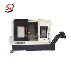 TCK36 inclined bed cnc lathe with live turret assembly high precision slant bed cnc lathe price