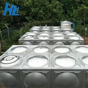Agua caliente de grado alimenticio de soldadura de acero inoxidable 10000 litros Tanque Para Agua Potable Para 10 Galn Tanque 30000 litros