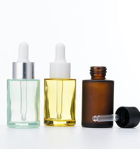 Flacon compte-gouttes en verre de 30 ml (1 oz) pour sérum cosmétique, huile essentielle, nettoyant visage, imprimé sérigraphié, luxe, écologique, plat - Product Image 5