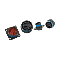 Connecteur circulaire auto-bloquant Y27 Push-pull, norme MIL-C-38999, prend en charge la connexion aveugle pour l'aérospatiale et le transport ferroviaire