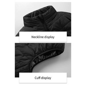 Chaleco Térmico Eléctrico de 11 Zonas de Calor, Prenda de Invierno para Hombre, Color Negro, Personalizable, Unisex, Ropa con Calefacción - Product Image 3