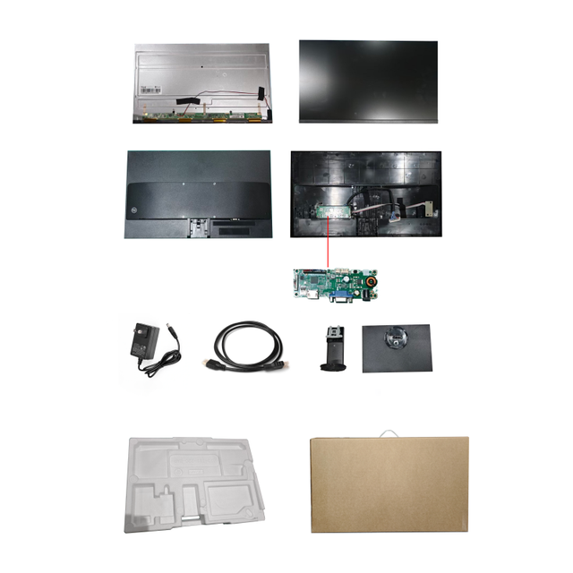22/24/27 Inch Full HD LCD Monitor SKD Kit - DIY Assembly Parts with Driver Board Wholesale OEM Supplier