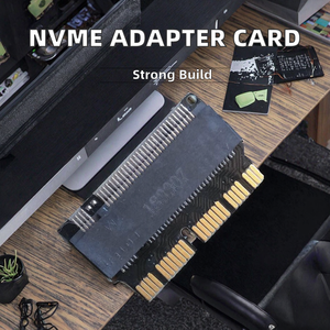 Адаптер PCIe карты для NVMe <span class=keywords><strong>M</strong></span>.<span class=keywords><strong>2</strong></span> NGFF 2013-2017 MacBook Air Models A1465 A1466 A1502 A1398 X4 PCI-E Stock Product - Product Image 3