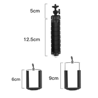 Mini Trípode Flexible de Esponja para Cámara, Soporte Portátil para Selfies para Smartphone iPhone 13 Pro Max Samsung Xiaomi Gopro 10 DJI Action 2