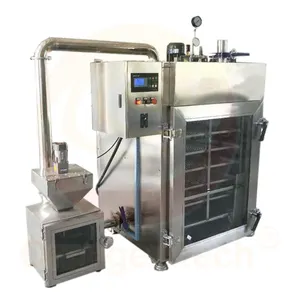 Commercial automotive rotisserie making sausage electric smoke meat fish kitchen smoker oven machine for sale