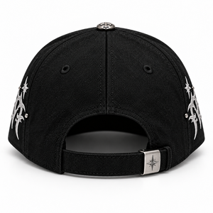 Gorras de Béisbol Negras de Algodón con Logotipo Bordado Personalizado de Alta Calidad, Gorras de 5 y 6 Paneles, OEM ODM - Product Image 4