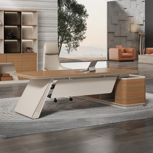 New <strong>Minimal</strong> Boss <strong>Desk</strong> Business Executive Work Table Silent Storage Cabinet Password Lock Drawer Durable <strong>Desk</strong> for Company Leaders - Product Image 1