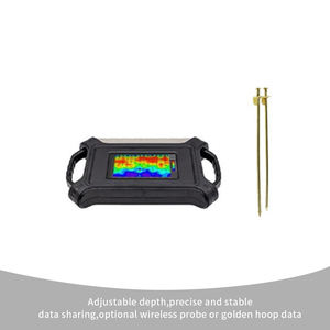 300/500メートルシングルチャンネルプロフェッショナル地球物理調査機器MT電磁水検出器地下ファインダー - Product Image 6
