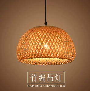 Lustre <span class=keywords><strong>en</strong></span> bambou pastoral américain sud-est asiatique <span class=keywords><strong>Rotin</strong></span> Art pour la maison Villa Restaurant Hôtel Boutique <span class=keywords><strong>Suspension</strong></span> pour l'éclairage - Product Image 1