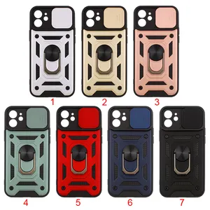 Shunjia Sliding Window Cell Phone Case for iPhone for Samsung for Oppo 2202