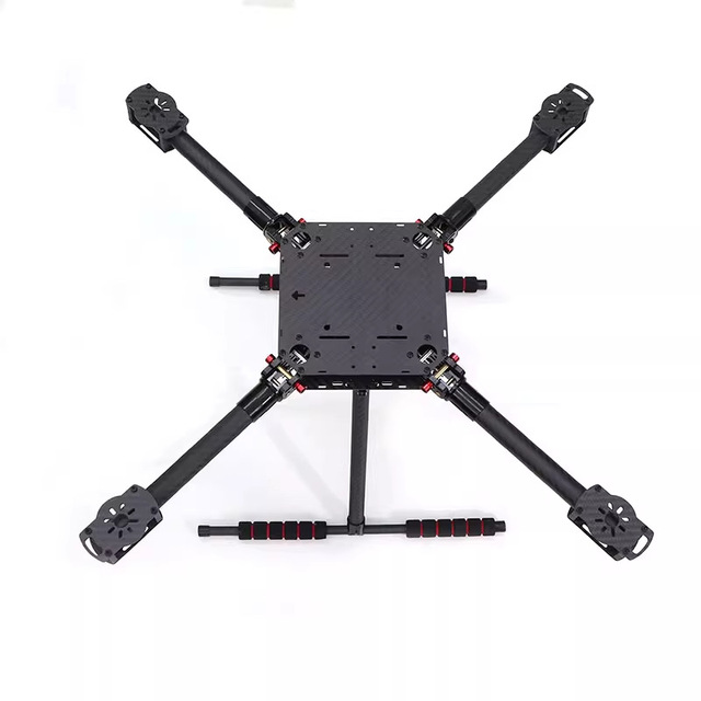 Carbon Fibre Hardware Vtol Uav  Quadcopter  Drone Frame  with Langing Gear Fpv  Drone Frame Kit