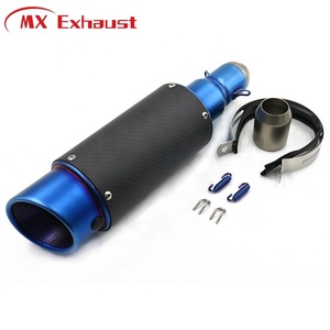 Tuyau de silencieux d'échappement universel, 35-51mm, pour <span class=keywords><strong>Moto</strong></span> Honda CBR250 CB400 YZF FZ400 <span class=keywords><strong>Z750</strong></span> NINJA TMAX530 - Product Image 4