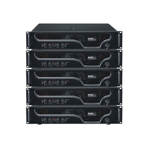 Nhà Máy Giá 2U Tuyến Tính Chuyên Nghiệp Hệ Thống Âm Thanh Loa Âm Thanh PA 4 Kênh Khuếch Đại Công Suất 1000W * 4 Bộ Khuếch Đại Điện - Product Image 5