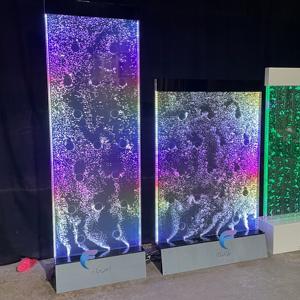 Meubles de salon, mur à bulles d'eau LED, mur à bulles d'eau moderne, mur d'eau - Product Image 1