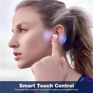 Écouteurs stéréo sans fil Remax, écouteurs intra-auriculaires sans fil Bluetooth avec micro à réduction de bruit pour le sport/l'entraînement - Product Image 5