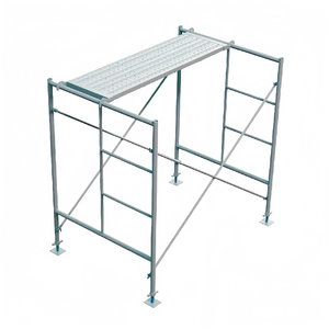 Metselaar Steigers Metalen Stalen Ladder Frame <span class=keywords><strong>Scaffold</strong></span> <span class=keywords><strong>Osha</strong></span> Voor Constructie Power Gecoat Q235 Buisvormig Gelast En Gegalvaniseerd - Product Image 1