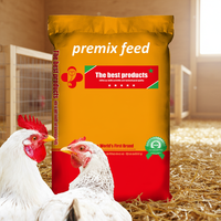 Booster de croissance pour poulets de chair Viande Poulet Prémélange Aliment pour gain de poids Nourriture pour poulet avec vitamines et probiotiques