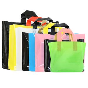 Wholesale Logo Printing Plastic Shopping <b>Bag</b> With Handle - Product Image 4