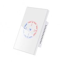 Interrupteur intelligent pour chauffe-eau Smart Life AU sans fil avec application, panneau tactile en verre, 20A 4400W, étanche, norme américaine, durable, unipolaire