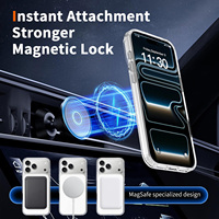 Coque iPhone 17 Pro Max en stock, coque arrière blanche, coque magnétique pour téléphone, coque de téléphone anti-rayures, coque de téléphone portable antichoc