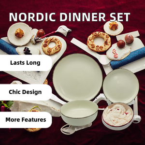 Vajilla de Porcelana Nórdica Personalizada, Ecológica y en Existencia, Hecha en China - Product Image 2