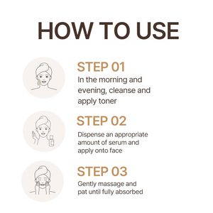 GINGER6อย่างเซรั่มต่อต้านริ้วรอยหิมะสีขาวพร้อมไนอาซินาไมด์เปปไทด์และกรดไฮยาลูโรนิกเพื่อให้ผิวกระจ่างใส - Product Image 6