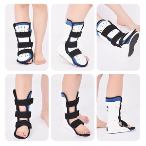 Ankle Brace Medical Foot Fracture Support LMS Size Plastic Material Joint Fixation Device - Product Image 4