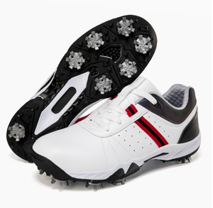 Chaussures de golf à pointes amovibles pour femmes, imperméables, respirantes, légères, à lacets, pour l'entraînement au golf - Product Image 5
